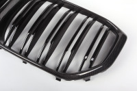 X5M grille de pare-chocs avant de voiture en fibre de carbone convient à BMW X5 G05 X5m F95