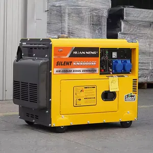 High quality diesel electrostatic Generator 3kw 5kw/6kva7kw 8kw multiple power generator portable silent diesel generator