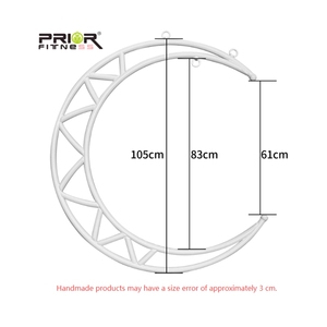 Nuovo Design 2025: Cerchio per Yoga Aereo Lyra, Cerchio per Acrobazie e Spettacoli Circensi, Moon Hoop - Product Image 2