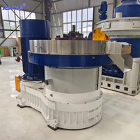 Machine à granulés de sciure de bois, de paille et de coques de riz à haute efficacité de 3 à 4 tonnes par heure pour usine industrielle de biomasse