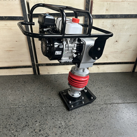 Pilonneuse thermique 6,5 CV avec moteur GX160, 680 BPM, pour le compactage de fossés et de fonds de route