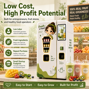 VENDLIFE Slush Vending Machine Vendor Automatic Blender Smoothie <b>Maker</b> Vending Machine Frozen Food Smoothie Vending Machine - Product Image 4