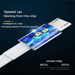 Cable de Carga USB <span class=keywords><strong>V8</strong></span> para Android, Venta al Por Mayor de Fábrica, Cable de Datos de Carga Rápida para Teléfonos Móviles y Relojes Inteligentes - Product Image 5