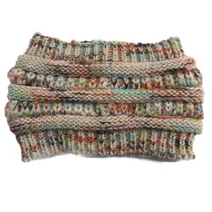 Amazon Venta caliente de invierno más cálido Headwrap llano acrílico tejer diadema elástica - Product Image 3