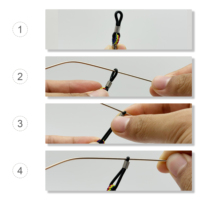 Cordon élastique coloré chaîne tressée lunettes de soleil lanière cordon lecture Sport lunettes cou titulaire Spectacle Strap