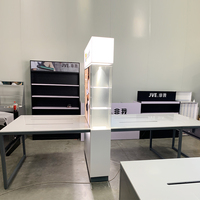 Contours de vitrine décoratifs, produits électroniques, pour magasins d'ordinateur, présentoirs, vente en gros,