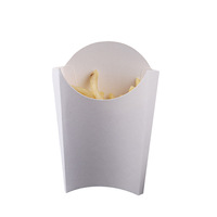 Récipient en papier kraft jetable pour fast-food hot dog frites cône bateau