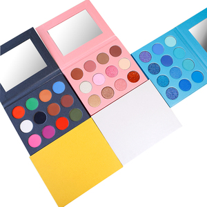 12 colori fai da te personalizzato proprio marchio ombretto Pan pigmentato <span class=keywords><strong>Palette</strong></span> ombretto vegano Pallet Private Label ombretto <span class=keywords><strong>Palette</strong></span> - Product Image 4