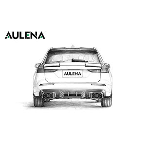 Aulena Kit Carbone Sec : Diffuseur Arrière, Jupes Latérales, Enjoliveurs de Roues, Canards Avant, Prises d'Air Avant, Lame Avant et Spoiler pour <span class=keywords><strong>Volvo</strong></span> <span class=keywords><strong>V60</strong></span> - Product Image 1