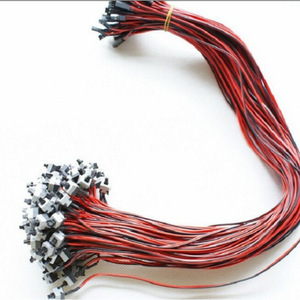 Cable de Encendido ATX, Cable de Cobre Rojo y Negro para PC de Escritorio, Cable de Botón de Reinicio de Placa Base con Conector - Product Image 1