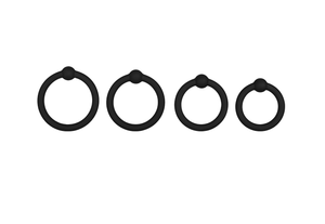 Ava Zwarte Germanium Infrarood Poeder Negatieve <span class=keywords><strong>Ion</strong></span> Energie <span class=keywords><strong>Power</strong></span> Siliconen Haan <span class=keywords><strong>Ring</strong></span> Voor Mannen - Product Image 4