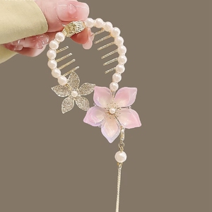 Children's Bun <strong>Hair</strong> Clip Girls' Ponytail Hairpin, <strong>Hair</strong> <strong>Clasp</strong> Girls' Ponytail Buckle <strong>Hair</strong> Accessory - Product Image 5