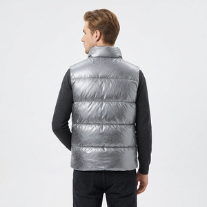 Chaleco acolchado para hombre, chaleco personalizado de corte holgado, chaleco acolchado para hombre con ajuste regular, chaleco de moda para marcas de lujo estadounidenses - Product Image 2