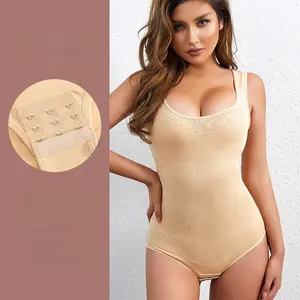 Plus Size Shape Wear Women's Body Shaping Waist Breast Corset Underwear Postpartum Tight Briefs One-piece Slimming Top