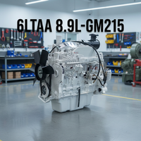 Ensemble moteur d'origine authentique Cumins 6LTAA8.9-GM215 215kW pour l'alimentation électrique marine