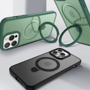 Étui magnétique portable avec béquille pour <span class=keywords><strong>iPhone</strong></span> 17 18 <span class=keywords><strong>Pro</strong></span>, <span class=keywords><strong>coque</strong></span> blindée avec support magnétique pour <span class=keywords><strong>iPhone</strong></span> 16 15, étui avec béquille et feuille magnétique - Product Image 1