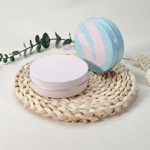 <span class=keywords><strong>Blue</strong></span> <span class=keywords><strong>Metal</strong></span> Packbox Große Größe 100ml 150ml 200ml Zinn gläser Kosmetik dosen behälter in Lebensmittel qualität 30ml 20ml Volumen Beauty-Aufkleber - Product Image 1