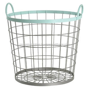 Panier de rangement en fil métallique, Support moderne, assaisonneur noir pour salon, panier de décoration de haute qualité pour la maison - Product Image 4