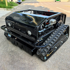 工業用グレードワイヤレス芝刈りロボット360 ° 回転ガソリン全地形庭低木用 - Product Image 1