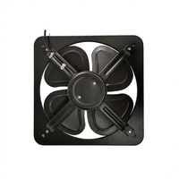 Ventilateur axial de serre industrielle 220V à roulement à billes en fonte pour l'extraction et le refroidissement