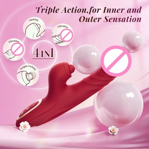 Vibrateur multifonctionnel à 10 fréquences pour massage et masturbation féminine, avec boule de dilatation et fonction de frappe – Jouet sexuel très populaire - Product Image 4