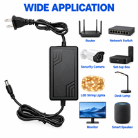 Adaptateur secteur AC/DC de bureau 12V 3A, prise US, certifié CE FCC RoHS, connecteur DC, alimentation personnalisée OEM ODM