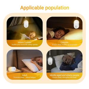 Máquina Portátil de Ruido Blanco para Dormir, Ayuda para el Sueño del Bebé, Máquina de Ruido para Niños, Luz Nocturna, 24 Sonidos Naturales, para Dormir Bebés - Product Image 6