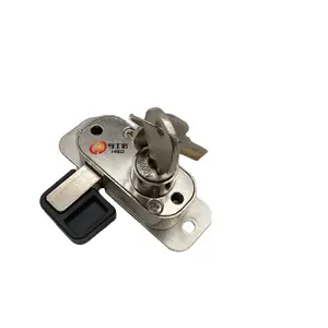 Quincaillerie <span class=keywords><strong>de</strong></span> meubles, serrure <span class=keywords><strong>de</strong></span> meubles moderne simple, serrure <span class=keywords><strong>de</strong></span> <span class=keywords><strong>porte</strong></span> <span class=keywords><strong>coulissante</strong></span>, serrure <span class=keywords><strong>de</strong></span> <span class=keywords><strong>porte</strong></span> d'armoire en alliage <span class=keywords><strong>de</strong></span> zinc - Product Image 1