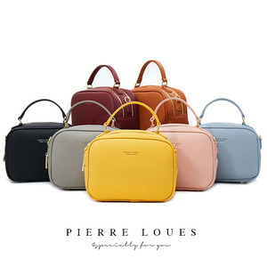 Sac bandoulière carré Pierre Loues avec fermeture éclair pour usage quotidien - Product Image 3