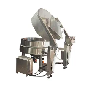 Commercial industrial steam cooking pots 500L blanching kettle machine