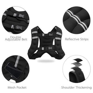 <span class=keywords><strong>Chaleco</strong></span> de entrenamiento de neopreno de nailon suave duradero OEM, equipo de entrenamiento físico ponderado para construcción muscular - Product Image 4