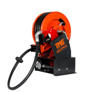 Elektrikli dizel yakıt hortumu makarası 10M 1 inç dahili 12V pompa + el nozulu-dizel gazyağı - Product Image 1