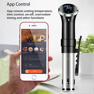 Oferta: Circulador Eléctrico de Inmersión Profesional Souvide <span class=keywords><strong>Roner</strong></span> para el Hogar, 1100W, Control por App, Temporizador Digital, Portátil, Cocción Lenta - Product Image 2