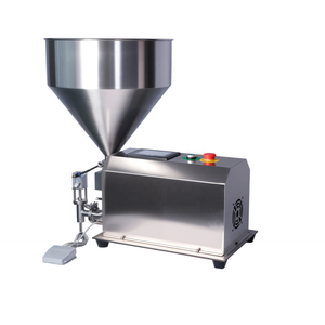 Machine de remplissage semi-automatique à pompe à rotor servo-moteur pour pâtes à haute viscosité, chocolat, sauce chili, pâte de sésame, crème cosmétique - Product Image 3