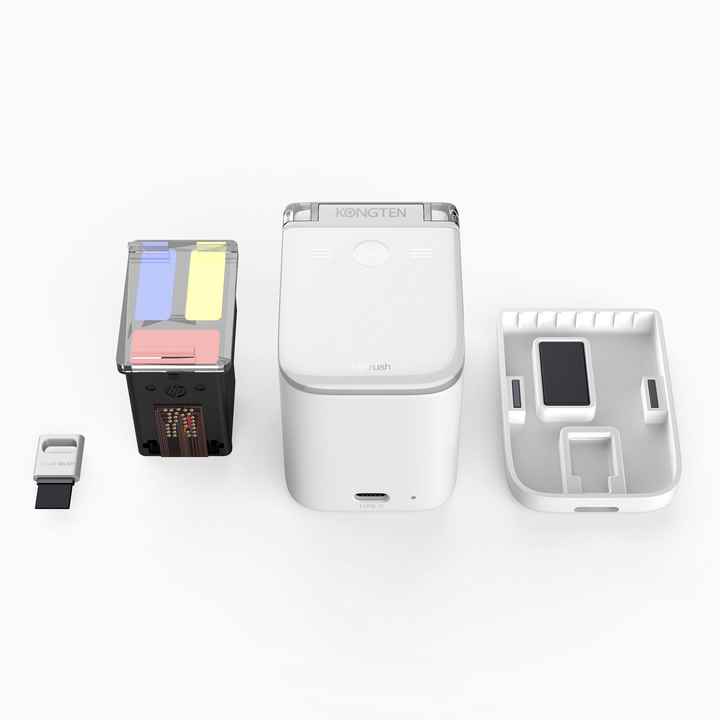 PrinCube プリンキューブ モバイルプリンター あらゆる場所に印刷可能！世界最小のポータブルプリンター