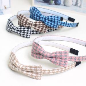 طوق للشعر عصري من القماش بنقشة آلاف الطيور طوق للشعر بالضغط - Product Image 2