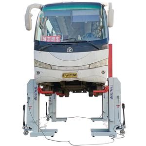 Pont élévateur de service pour camions de 7,5 tonnes avec verrouillage de sécurité automatique - Pont élévateur à colonne câblée pour une maintenance sécurisée - Product Image 3