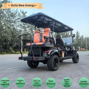 Nuevo Diseño, Carro de <span class=keywords><strong>Golf</strong></span> Todoterreno Negro con Llantas de 14 Pulgadas, 6 Asientos, Batería de Litio de 72V, Certificado CE, Alcance de 90 km, Venta al Por Mayor - Product Image 5