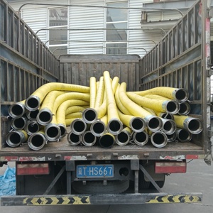 Tuyau de décharge de cendres en caoutchouc renforcé de fil d'acier spiralé, qualité supérieure, directement de l'usine, pour aspiration et drainage - Product Image 5