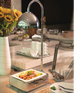 Tự chọn nhà bếp tươi thịt <span class=keywords><strong>Halogen</strong></span> nóng thực phẩm nhiệt nóng 4 Xi Lanh bóng đèn tự chọn trạm ánh sáng thực phẩm nóng với ánh sáng - Product Image 2