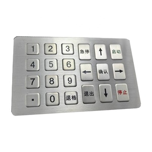 Industria de cajero automático precio al por mayor teclado Lekker interruptores adaptación para el entorno duro quiosco teclado - Product Image 2