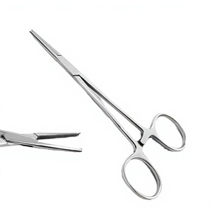 คีมหนีบหลอดเลือดสเตนเลสสตีลแบบตรงและแบบโค้ง สำหรับการผ่าตัดทั่วไป - Product Image 2