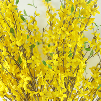 Zarte Blume Zweig Desktop Dekor Faux künstliche Pflanze künstliche Lorbeer Blume Zweige