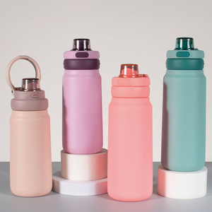 Nueva botella de agua para niños de acero inoxidable de 550ml, botella de agua térmica para niños de doble pared 304 para la escuela - Product Image 2