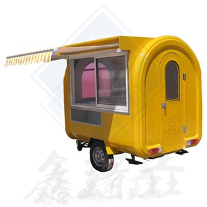 Camion de restauration mobile 220 cm rond, personnalisé avec cuisine complète, pour la vente de glaces et hot-dogs, prix attractif, idéal pour les usines et usages commerciaux. - Product Image 3
