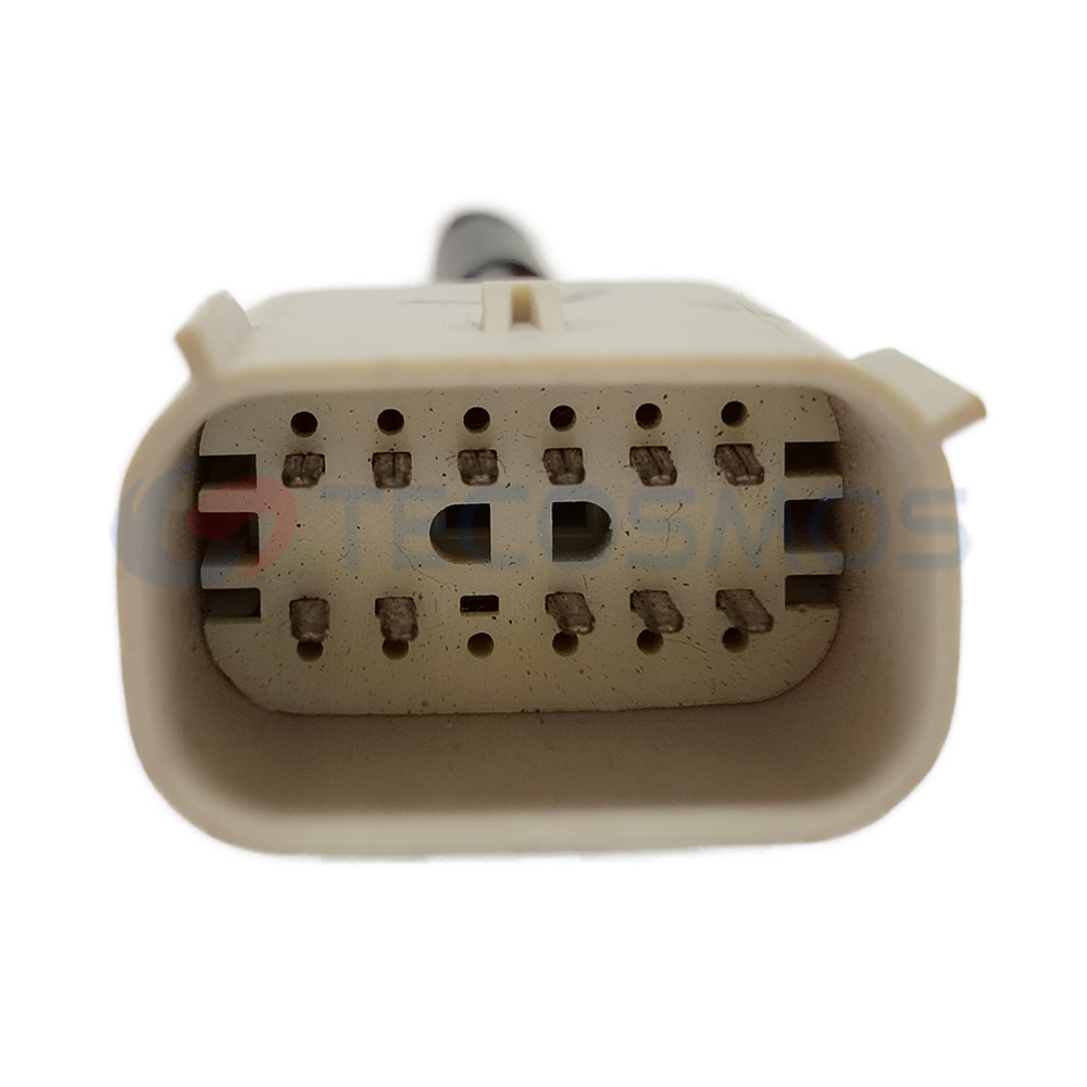 Car Headlight Left Low Right High Connector Plug for Buick 12 Pin Male CT12-0002G-1