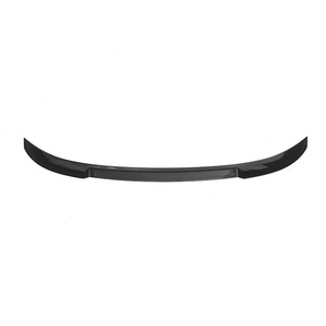 Bmw F30 Rear Spoiler <b>Black</b> Abs <b>Wing</b> Shaped Trunk Lip 3m Tape Installation - Product Image 3