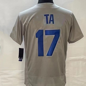 <span class=keywords><strong>Maglia</strong></span> da Baseball Personalizzata di Alta Gamma Stile Los Angeles per Uomo # 17 # 5 # Uniforme dei Dodgers con 22 Ricami, Traspirante in Poliestere - Product Image 6