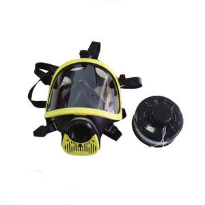 Masker Wajah Tertutup Penuh <span class=keywords><strong>Gas</strong></span> Anti Tocic, Peralatan Pemadam Kebakaran