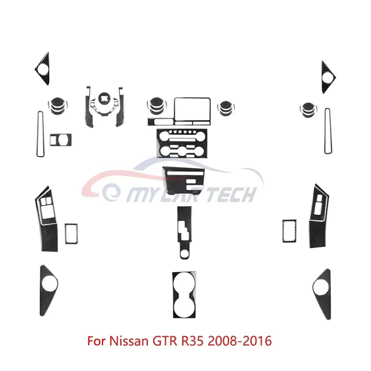 for Nissan GTR R35 2008-2016 interior sticker